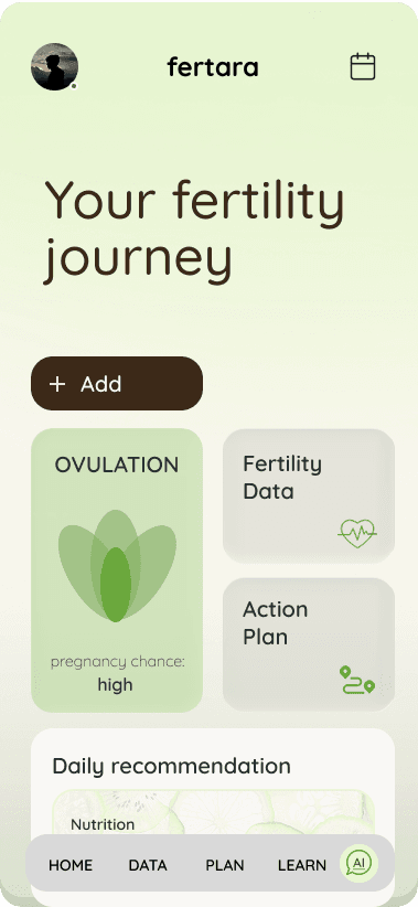 One app. Your whole fertility journey.